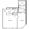 Traditional 1x1 580-935 SF